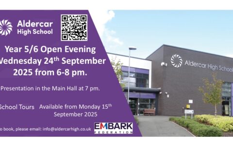 Year 5/6 Open Evening Wednesday 24th September from 6-8pm.  School Tours Now Available